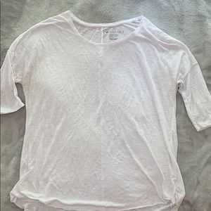 White jogging T